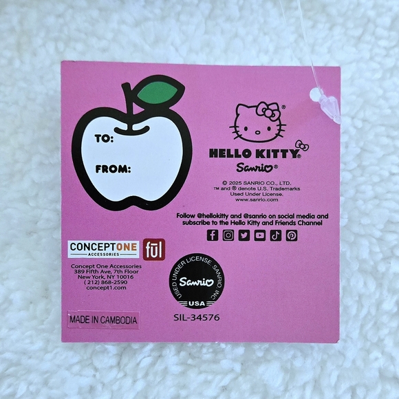 Sanrio Hello👋 Kitty🐈 Cosmetic💄 Bag👝/Carry-All Pouch - NWT - Picture 8 of 15